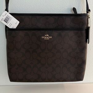 Coach Signature File Bag – NWT (F58297)